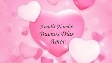 buenos dias amor agregar nombre en la foto modelo 390x220 - buenos días amor agregar nombre en la foto