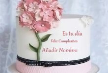 escribe el nombre en el pastel Es tu dia Feliz Cumpleanos modelo 220x150 - escribe el nombre en el pastel Es tu día Feliz Cumpleaños