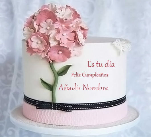 escribe el nombre en el pastel Es tu dia Feliz Cumpleanos modelo - escribe el nombre en el pastel Es tu día Feliz Cumpleaños