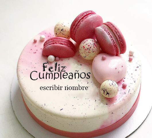 escribir el nombre en el pastel de cumpleanos de fresa modelo - escribir el nombre en el pastel de cumpleaños de fresa