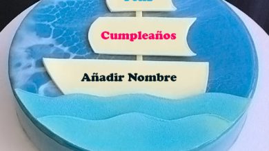 escribir nombre en pastel de cumpleanos modelo 390x220 - escribir nombre en pastel de cumpleaños