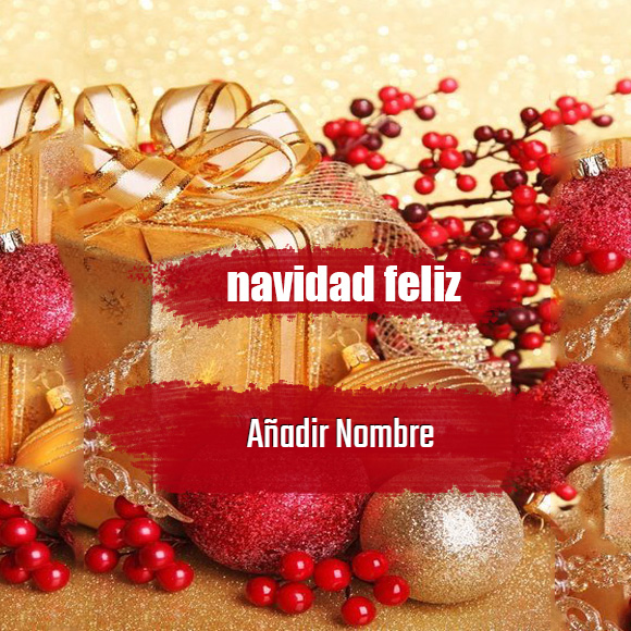 Navidad Feliz Agrega Tu Nombre En La Foto Navidad Feliz Agrega Tu Nombre En La Foto - Navidad Feliz Agrega Tu Nombre En La Foto