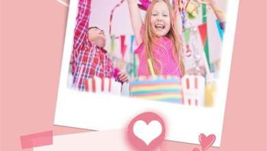 marco para fotos con nombre 10 390x220 - tarjeta de foto de feliz cumpleaños con nombre en ella