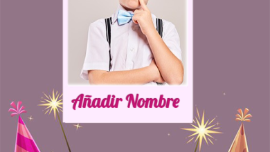 marco para fotos con nombre 11 390x220 - tarjeta de feliz cumpleaños con nombre