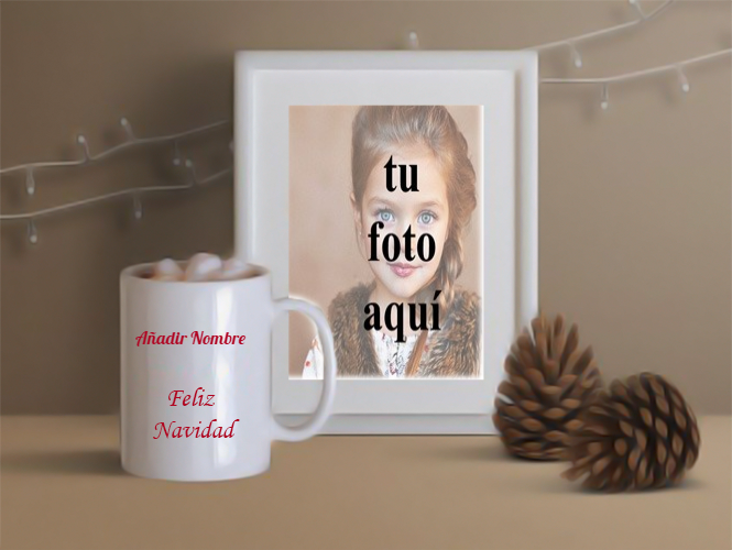 marco de feliz navidad y nombre en la taza marco para fotos con nombre 15 - marco de feliz navidad y nombre en la taza