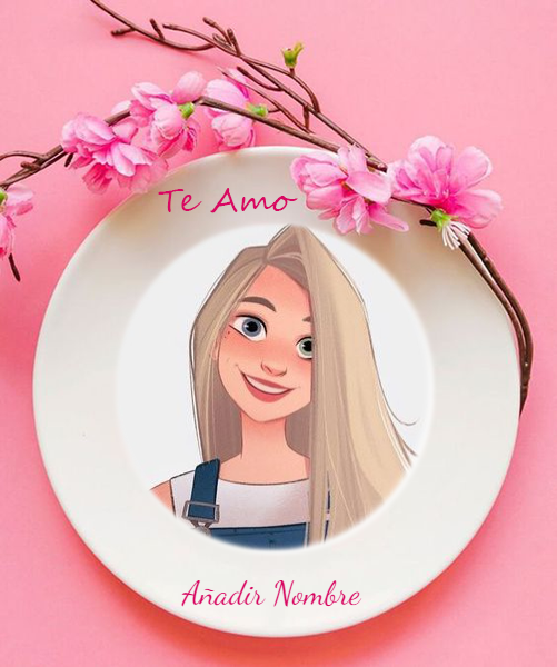 añadir nombre e imagen en marco romántico marco para fotos con nombre 3 - añadir nombre e imagen en marco romántico