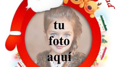 Feliz Navidad Con Papa Noel Para Ninos Foto Marcos 390x220 - Feliz Navidad Con Papa Noel Para Niños Foto Marcos