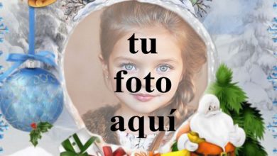 Nieve Navidena Con Papa Noel Marco Para Fotos 390x220 - Nieve Navideña Con Papá Noel Marco Para Fotos