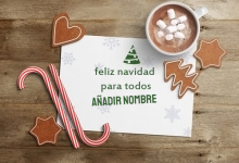 feliz navidad para todos agregar nombre en la foto 220x150 - feliz navidad para todos agregar nombre en la foto