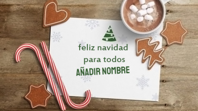 feliz navidad para todos agregar nombre en la foto 390x220 - feliz navidad para todos agregar nombre en la foto